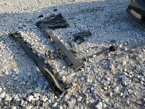 2020 Ford Mustang Shelby GT350 with VIN 1FA6P8JZXL5552748, listed as a Copart auction lot 50962055 with 44,726 mi miles and Salvage title. Bid and sale history available at DreamBid. Image 14.