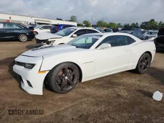 2015 Chevrolet Camaro SS с VIN 2G1FK1EJ2F9128324, выставлен на аукционе Copart как лот 64921905 с пробегом 90 161 миль миль и Списание • Salvage title. История ставок и продаж доступна на DreamBid. Изображение 1.