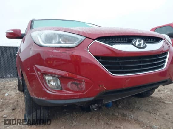 2014 Hyundai Tucson SE with VIN KM8JU3AG5EU889573, listed as a IAAI auction lot 40787698 with 57,213 mi miles and . Bid and sale history available at DreamBid. Image 6.