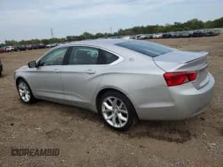 2017 Chevrolet Impala LT with VIN 2G1105S37H9178930, listed as a Copart auction lot 81448095 with 76,075 mi miles and Salvage title. Bid and sale history available at DreamBid. Image 2.