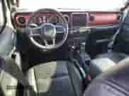 2022 Jeep Wrangler Unlimited Rubicon with VIN 1C4HJXFG6NW184670, listed as a Copart auction lot 84152964 with 31,459 mi miles and Salvage title. Bid and sale history available at DreamBid. Image 8.