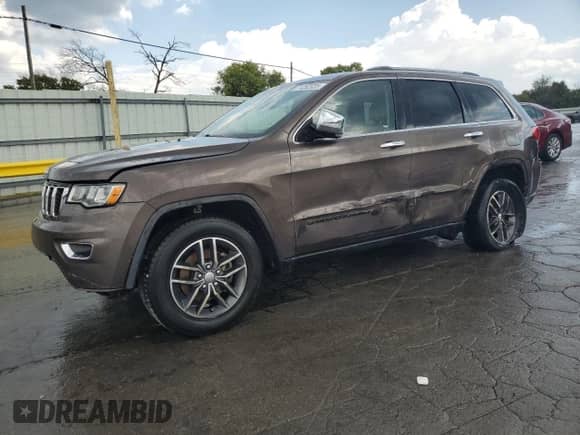 2018 Jeep Grand Cherokee Limited z VIN 1C4RJEBG4JC193779, wystawiony jako Copart lot #71252025 z przebiegiem 161 842 mil mil oraz Szkoda całkowita • Salvage title. Historia ofert i sprzedaży dostępna na DreamBid. Obrazek 1.