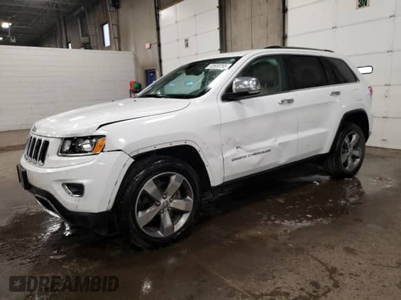 2016 Jeep Grand Cherokee Limited z VIN 1C4RJFBG4GC432066, wystawiony jako Copart lot #82600255 z przebiegiem 130 289 mil mil oraz Szkoda całkowita • Salvage title. Historia ofert i sprzedaży dostępna na DreamBid. Obrazek 1.