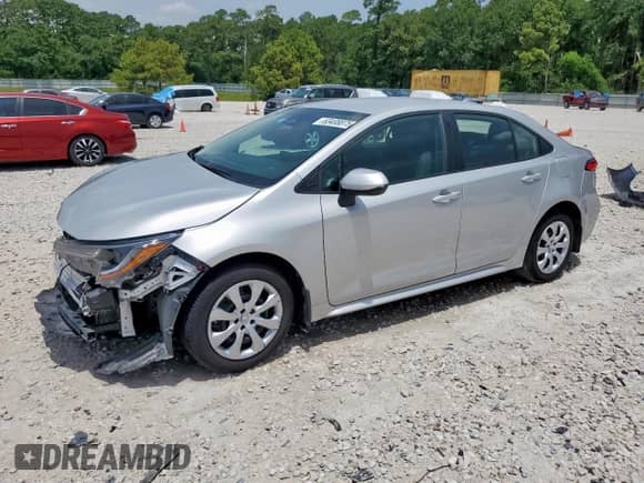 2024 Toyota Corolla LE with VIN 5YFB4MDE5RP214074, listed as a Copart auction lot 63408875 with 27,683 mi miles and Clean title. Bid and sale history available at DreamBid. Image 1.