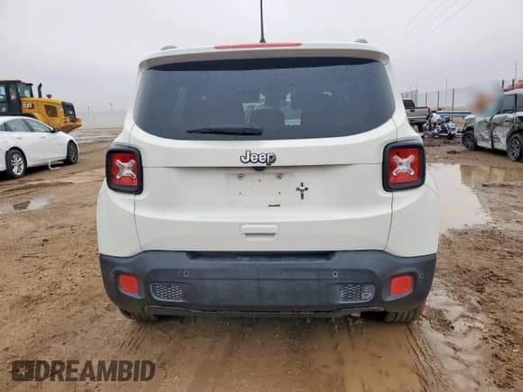 2018 Jeep Renegade Latitude with VIN ZACCJABB6JPG93523, listed as a Copart auction lot 85381095 with 117,694 mi miles and Salvage title. Bid and sale history available at DreamBid. Image 6.