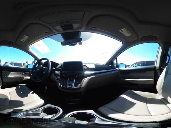 2022 Honda Odyssey EX-L with VIN 5FNRL6H74NB028461, listed as a IAAI auction lot 43061897 with 25,370 mi miles and . Bid and sale history available at DreamBid. Image 24.