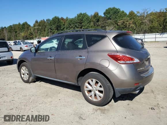 2011 Nissan Murano SL with VIN JN8AZ1MWXBW163824, listed as a Copart auction lot 86449815 with 184,699 mi miles and Clean title. Bid and sale history available at DreamBid. Image 2.