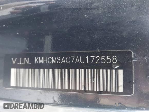 2010 Hyundai Accent GS с VIN KMHCM3AC7AU172558, выставлен на аукционе IAAI как лот 43591659 с пробегом 123 621 миль миль и . История ставок и продаж доступна на DreamBid. Изображение 9.