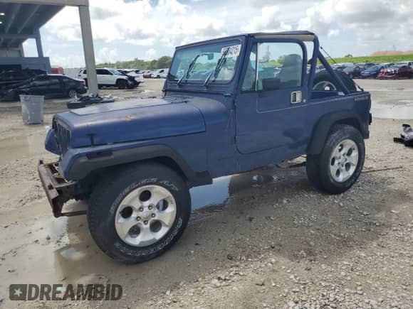 1990 Jeep Wrangler с VIN 2J4FY29TXLJ531804, выставлен на аукционе Copart как лот 65004215 с пробегом 108 658 миль миль и Чистый • Clean title. История ставок и продаж доступна на DreamBid. Изображение 1.