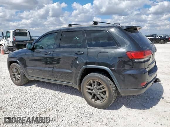 2016 Jeep Grand Cherokee 75th Anniversary with VIN 1C4RJFAG4GC462427, listed as a Copart auction lot 81463355 with 178,713 mi miles and Clean title. Bid and sale history available at DreamBid. Image 2.