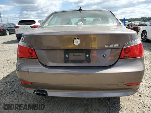 2006 BMW 5 Series 525i с VIN WBANE535X6CK86763, выставлен на аукционе Copart как лот 86972705 с пробегом Не указан миль и Списание • Salvage title. История ставок и продаж доступна на DreamBid. Изображение 6.