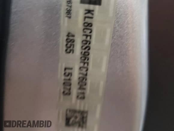 2015 Chevrolet Spark LT z VIN KL8CF6S96FC760413, wystawiony jako Copart lot #56527335 z przebiegiem 97 709 mil mil oraz Szkoda całkowita • Salvage title. Historia ofert i sprzedaży dostępna na DreamBid. Obrazek 13.