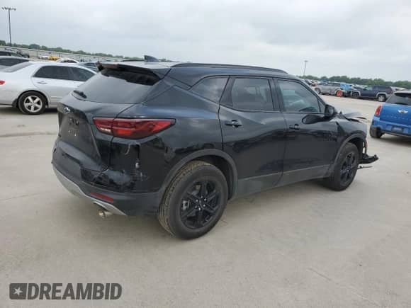 2024 Chevrolet Blazer LT with VIN 3GNKBCR48RS193375, listed as a Copart auction lot 56486744 with 5,133 mi miles and Salvage title. Bid and sale history available at DreamBid. Image 3.