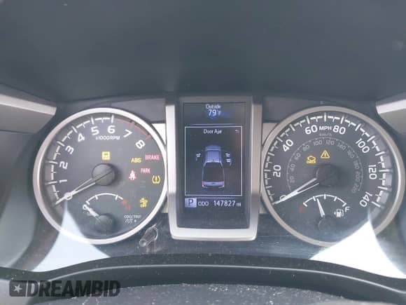 2019 Toyota Tacoma SR5 with VIN 5TFDZ5BN5KX044728, listed as a IAAI auction lot 43150392 with 147,827 mi miles and . Bid and sale history available at DreamBid. Image 7.