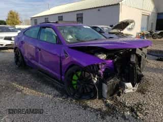 2022 Lamborghini Urus с VIN ZPBUA1ZL5NLA17828, выставлен на аукционе Copart как лот 77248774 с пробегом Не указан миль и Списание • Salvage title. История ставок и продаж доступна на DreamBid. Изображение 4.