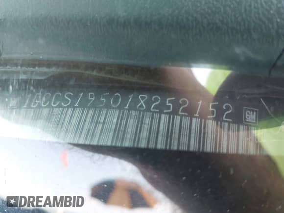 2001 Chevrolet S-10 LS with VIN 1GCCS195018252152, listed as a IAAI auction lot 42807380 with 257,893 mi miles and . Bid and sale history available at DreamBid. Image 9.