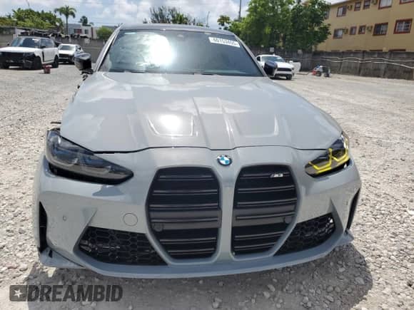 2023 BMW M3 с VIN WBS53AY06PFR14874, выставлен на аукционе Copart как лот 60153455 с пробегом 28 407 миль миль и Списание • Salvage title. История ставок и продаж доступна на DreamBid. Изображение 5.