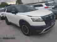 2024 Nissan Pathfinder Rock Creek with VIN 5N1DR3BD8RC204433, listed as a IAAI auction lot 42481327 with 17,206 mi miles and . Bid and sale history available at DreamBid. Image 1.