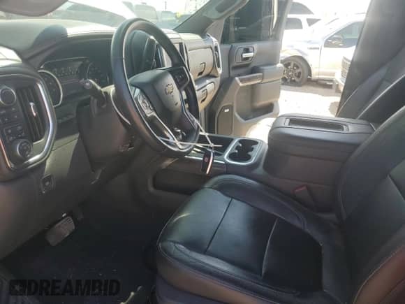 2019 Chevrolet Silverado 1500 LTZ with VIN 3GCUYGED8KG206440, listed as a Copart auction lot 80088345 with 87,537 mi miles and Salvage title. Bid and sale history available at DreamBid. Image 7.