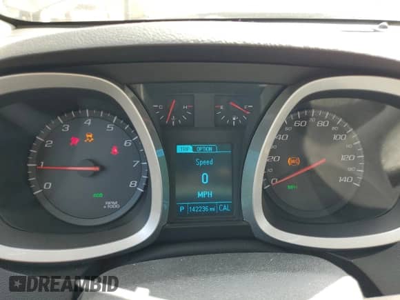 2015 Chevrolet Equinox LT with VIN 2GNFLFEK2F6187277, listed as a Copart auction lot 80777825 with 142,236 mi miles and Salvage title. Bid and sale history available at DreamBid. Image 9.