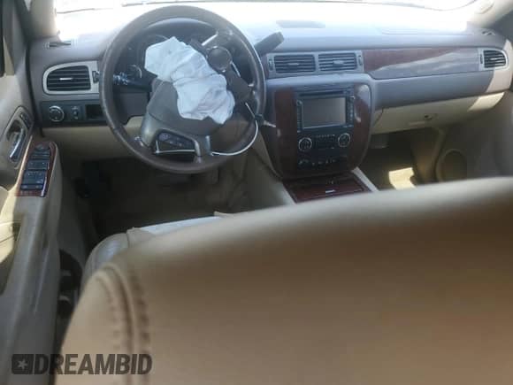 2012 Chevrolet Suburban LTZ z VIN 1GNSCKE00CR223070, wystawiony jako Copart lot #65436745 z przebiegiem Nie podano mil oraz Szkoda całkowita • Salvage title. Historia ofert i sprzedaży dostępna na DreamBid. Obrazek 8.