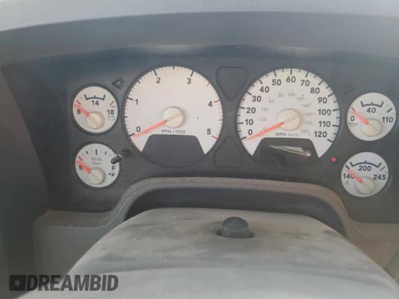 2006 Dodge 3500 Laramie with VIN 3D7LX38C26G260385, listed as a Copart auction lot 83595134 with Not provided miles and Salvage title. Bid and sale history available at DreamBid. Image 9.
