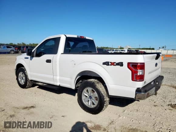 2020 Ford F-150 XL with VIN 1FTMF1EB1LFA38533, listed as a Copart auction lot 90881205 with 186,118 mi miles and Clean title. Bid and sale history available at DreamBid. Image 2.