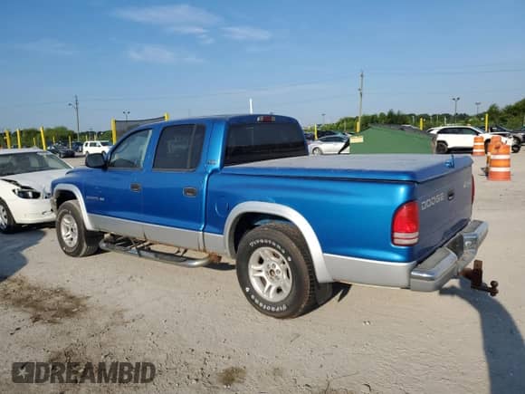 2001 Dodge Dakota Sport with VIN 1B7HG2AN81S229441, listed as a Copart auction lot 64449135 with Not provided miles and Clean title. Bid and sale history available at DreamBid. Image 2.