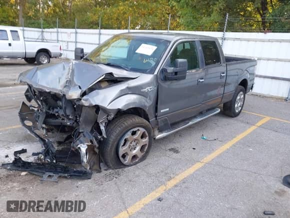 2011 Ford F-150 Lariat with VIN 1FTFW1ET8BFB76490, listed as a IAAI auction lot 43242474 with 165,835 mi miles and . Bid and sale history available at DreamBid. Image 2.