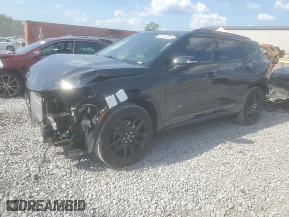 2024 Chevrolet Blazer RS with VIN 3GNKBERS9RS274136, listed as a Copart auction lot 69145325 with 22,018 mi miles and Salvage title. Bid and sale history available at DreamBid. Image 1.