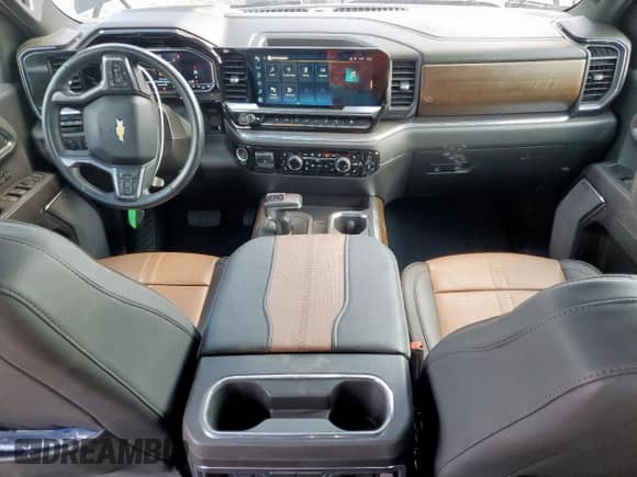 2023 Chevrolet Silverado 1500 High Country with VIN 1GCUDJE81PZ264988, listed as a Copart auction lot 63338175 with 50,477 mi miles and Salvage title. Bid and sale history available at DreamBid. Image 8.