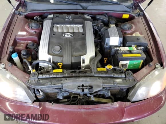 2003 Hyundai XG with VIN KMHFU45E53A237880, listed as a Copart auction lot 55049885 with 94,009 mi miles and Salvage title. Bid and sale history available at DreamBid. Image 11.
