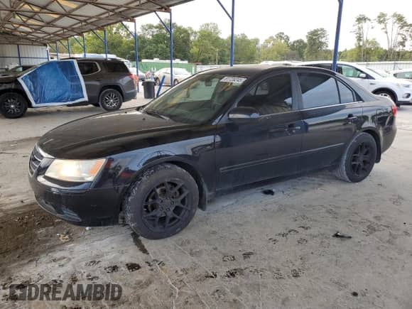 2009 Hyundai Sonata GLS with VIN 5NPET46C59H561185, listed as a Copart auction lot 81728245 with 158,039 mi miles and Salvage title. Bid and sale history available at DreamBid. Image 1.
