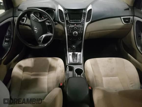2013 Hyundai Elantra with VIN KMHD35LEXDU017170, listed as a Copart auction lot 56712175 with Not provided miles and Non repairable. Bid and sale history available at DreamBid. Image 8.