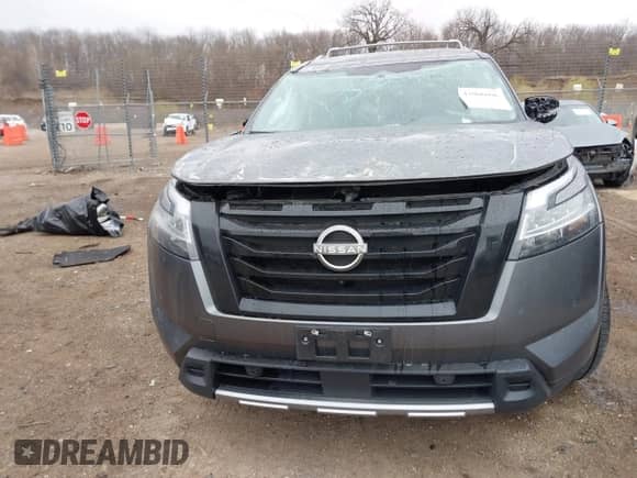 2024 Nissan Pathfinder SL with VIN 5N1DR3CC8RC233291, listed as a IAAI auction lot 42006096 with 21,839 mi miles and . Bid and sale history available at DreamBid. Image 13.