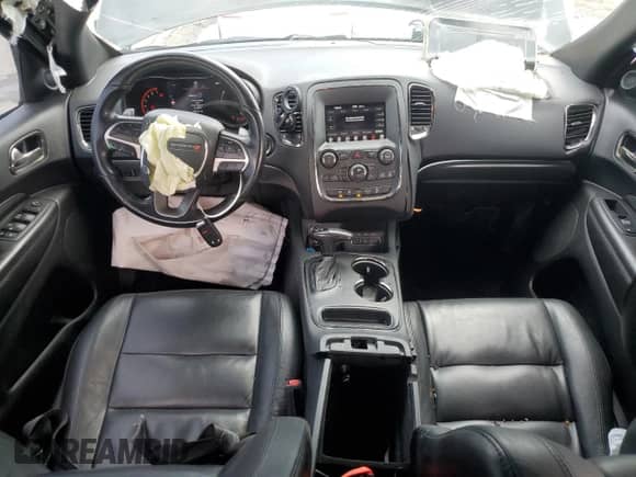 2019 Dodge Durango GT Plus with VIN 1C4RDHDG2KC824732, listed as a Copart auction lot 65848325 with 168,147 mi miles and Salvage title. Bid and sale history available at DreamBid. Image 8.