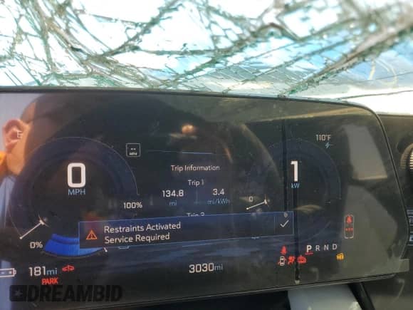 2024 Chevrolet Equinox EV LT с VIN 3GN7DLRP3RS288534, выставлен на аукционе Copart как лот 59061245 с пробегом 3 030 миль миль и Списание • Salvage title. История ставок и продаж доступна на DreamBid. Изображение 9.