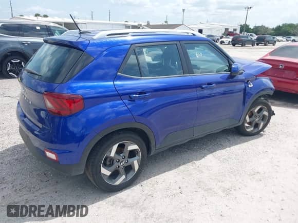 2023 Hyundai Venue SEL with VIN KMHRC8A30PU219271, listed as a IAAI auction lot 41608368 with 34,717 mi miles and . Bid and sale history available at DreamBid. Image 4.