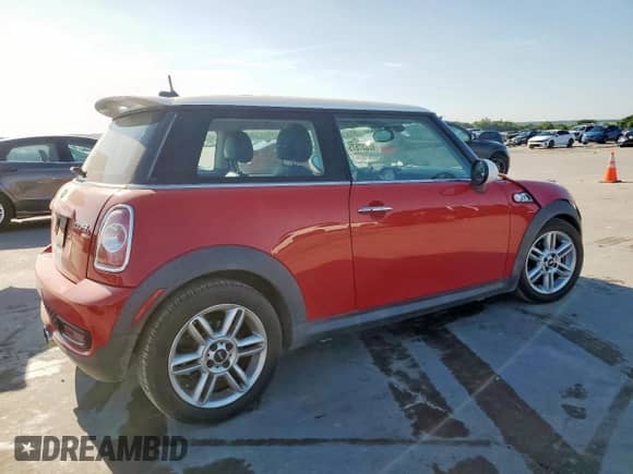 2012 MINI Hardtop S with VIN WMWSV3C50CTY25944, listed as a Copart auction lot 62837575 with 73,618 mi miles and Salvage title. Bid and sale history available at DreamBid. Image 3.