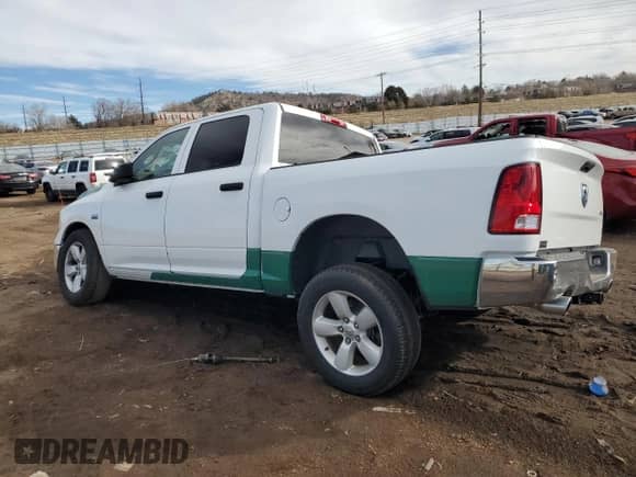2020 Ram 1500 Tradesman z VIN 3C6RR7KT3LG131525, wystawiony jako Copart lot #89076575 z przebiegiem 95 218 mil mil oraz Szkoda całkowita • Salvage title. Historia ofert i sprzedaży dostępna na DreamBid. Obrazek 2.
