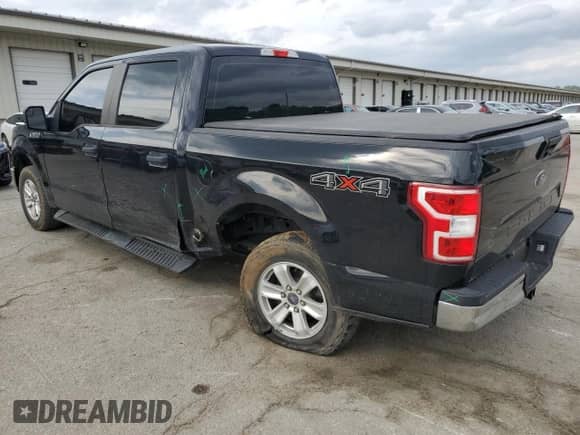 2018 Ford F-150 XL z VIN 1FTEW1E50JKC68504, wystawiony jako Copart lot #57093785 z przebiegiem 83 114 mil mil oraz Szkoda całkowita • Salvage title. Historia ofert i sprzedaży dostępna na DreamBid. Obrazek 2.
