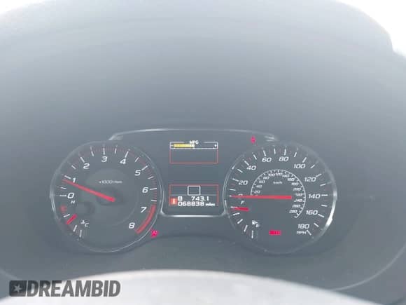 2018 Subaru WRX Limited with VIN JF1VA1H64J9835247, listed as a IAAI auction lot 42995145 with 68,838 mi miles and . Bid and sale history available at DreamBid. Image 7.