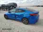 2017 Hyundai Elantra Limited with VIN KMHD84LF9HU142106, listed as a Copart auction lot 82276135 with 182,656 mi miles and Salvage title. Bid and sale history available at DreamBid. Image 2.