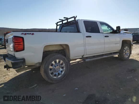 2017 Chevrolet Silverado 2500HD Work Truck with VIN 1GC1KUEG2HF150941, listed as a Copart auction lot 44385515 with Not provided miles and Salvage title. Bid and sale history available at DreamBid. Image 3.