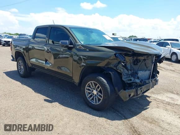 2024 Chevrolet Colorado 2WD LT with VIN 1GCGSCEC7R1214911, listed as a IAAI auction lot 43012615 with 48,043 mi miles and . Bid and sale history available at DreamBid. Image 1.