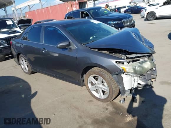 2013 Toyota Camry L with VIN 4T1BF1FK3DU664972, listed as a IAAI auction lot 43283606 with 209,014 mi miles and . Bid and sale history available at DreamBid. Image 1.