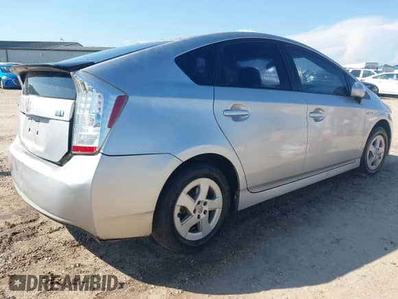 2011 Toyota Prius I with VIN JTDKN3DU4B1364282, listed as a IAAI auction lot 42826050 with 133,613 mi miles and . Bid and sale history available at DreamBid. Image 4.