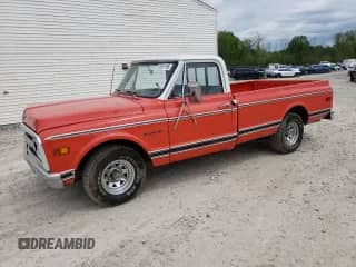 1970 Chevrolet Silverado 1500 z VIN CE140A106878, wystawiony jako Copart lot #55591195 z przebiegiem 74 781 mil mil oraz Szkoda całkowita • Salvage title. Historia ofert i sprzedaży dostępna na DreamBid. Obrazek 1.