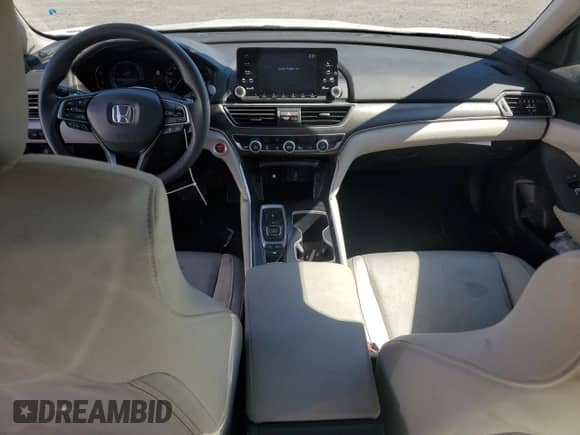 2018 Honda Accord with VIN 1HGCV3F19JA012502, listed as a Copart auction lot 80907545 with 93,461 mi miles and Salvage title. Bid and sale history available at DreamBid. Image 8.