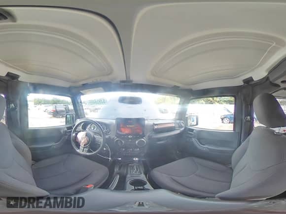 2017 Jeep Wrangler Sport with VIN 1C4AJWAG8HL700777, listed as a Copart auction lot 83958465 with 43,734 mi miles and Salvage title. Bid and sale history available at DreamBid. Image 15.